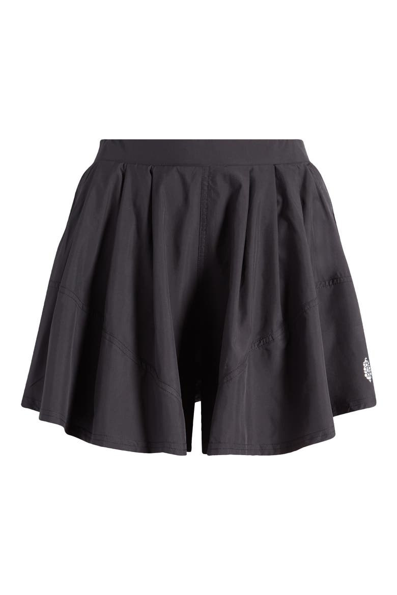 FP Movement Center Court Shorts, Alternate, color, BLACK