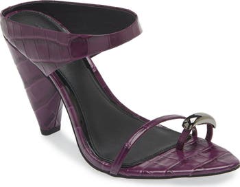 Toe Ring Pointed Toe Slide Sandal