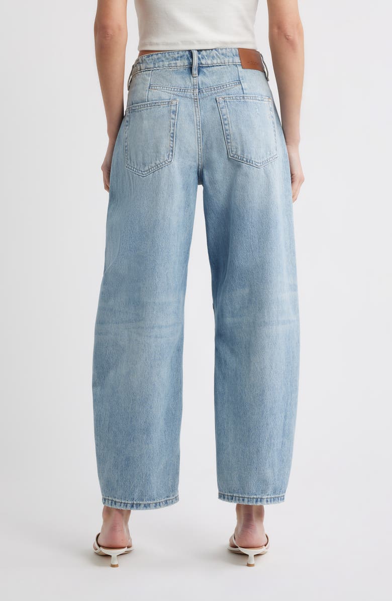 HIDDEN JEANS Crop Barrel Jeans, Alternate, color, Med.wash