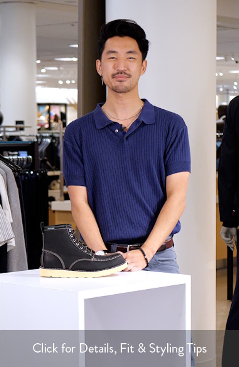 'Lumber Up' Moc Toe Boot, sales video thumbnail