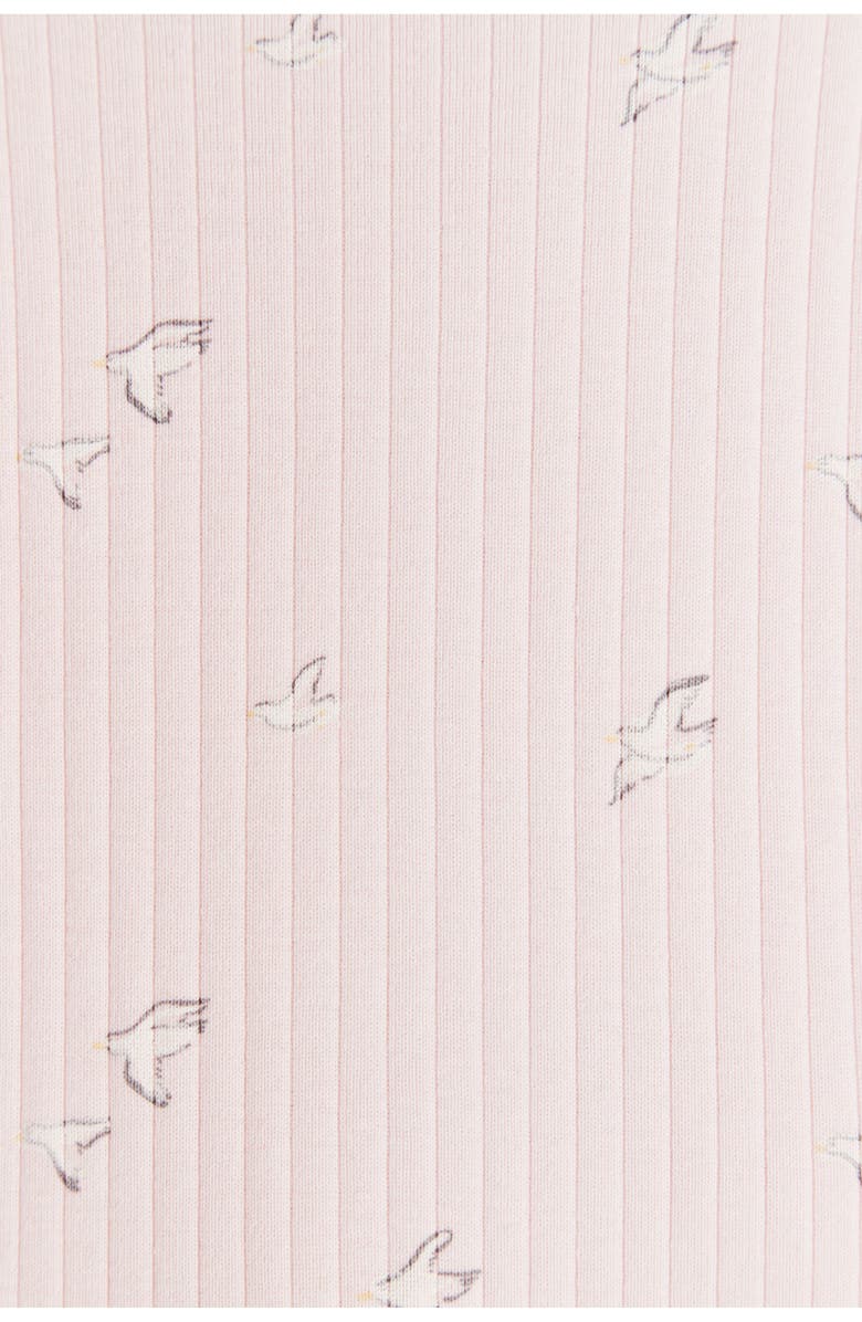 Babycottons Premium Cotton Goose Zip Footed Pajama for Infant, Alternate, color,