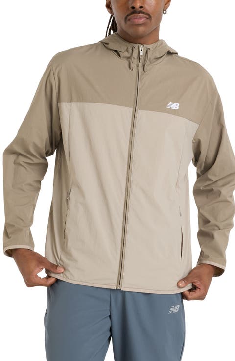 Athletics Woven Nylon Hooded Jacket