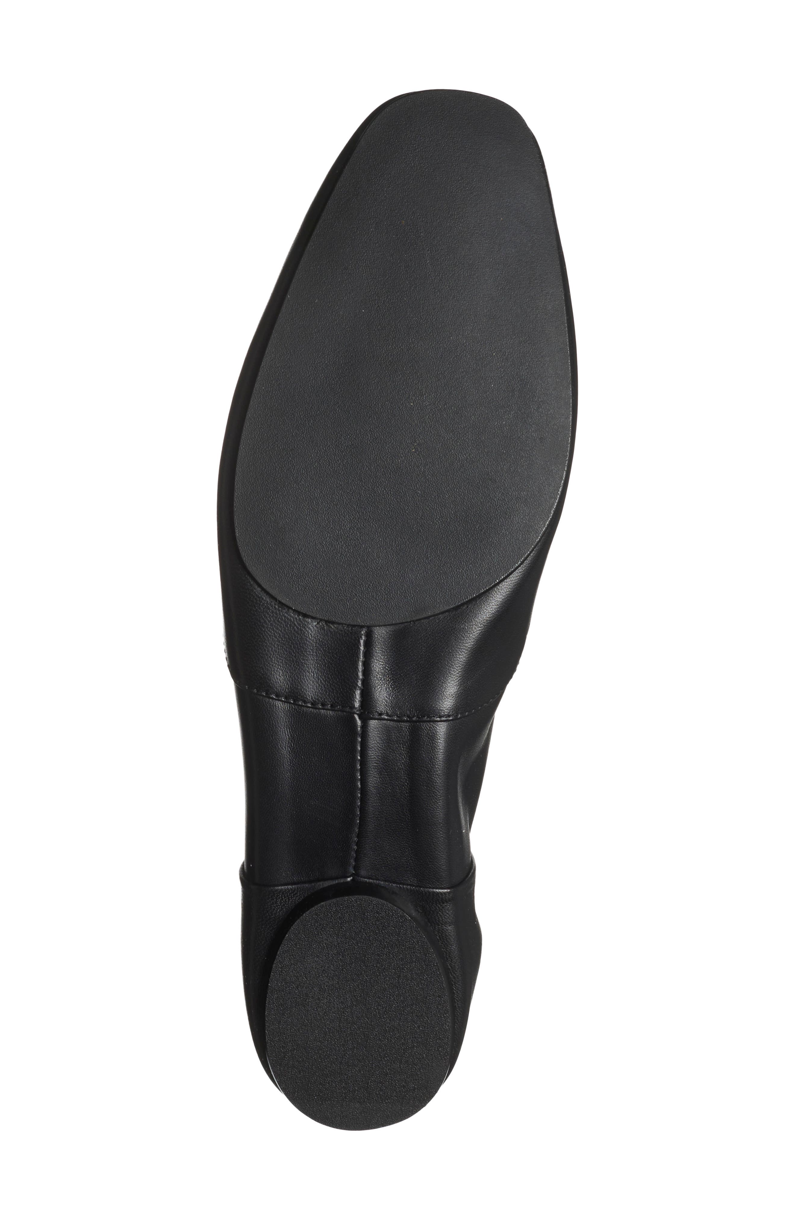 Marie Leather Lace Up Oxford, Alternate, color, BLACK LEATHER