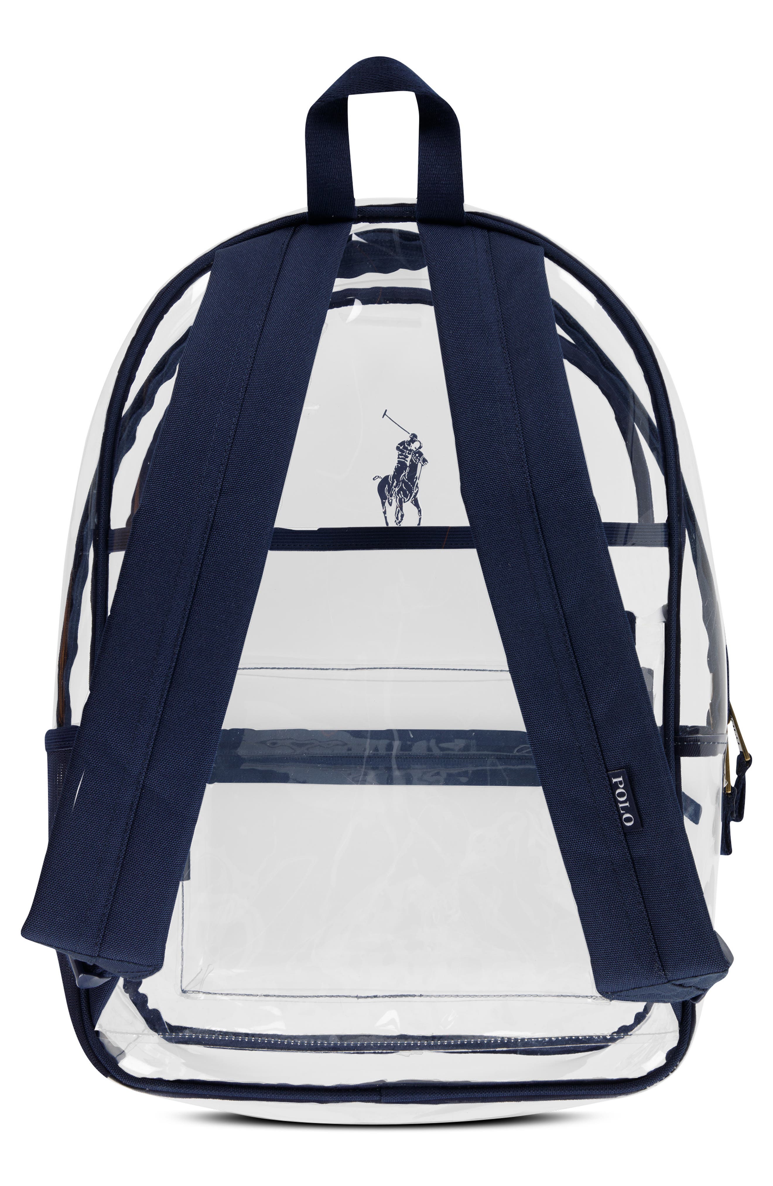 Ralph Lauren Kids' Transparent Backpack, Alternate, color, 