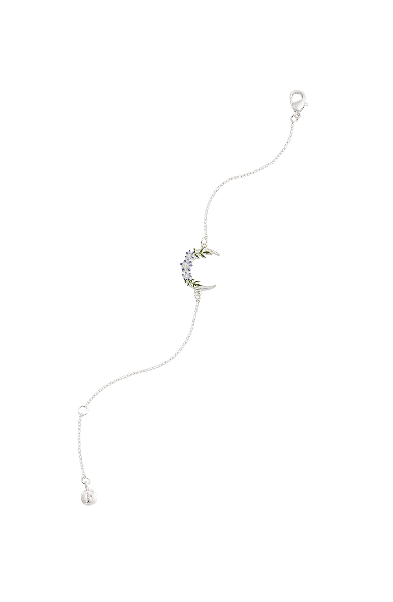 Fable England Nightshade Moon Silver Bracelet, Alternate, color, Silver