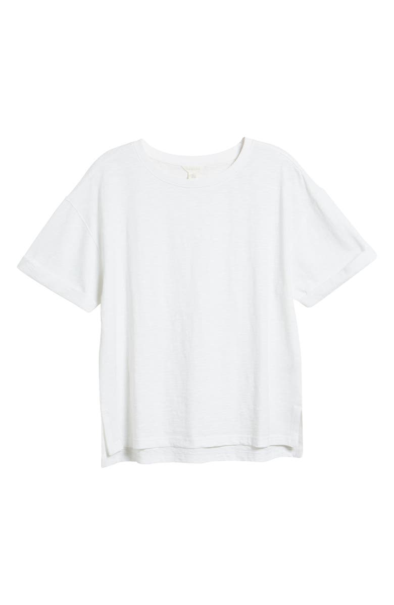 Caslon<sup>®</sup> Relaxed Organic Cotton Boyfriend T-Shirt, Alternate, color, 
