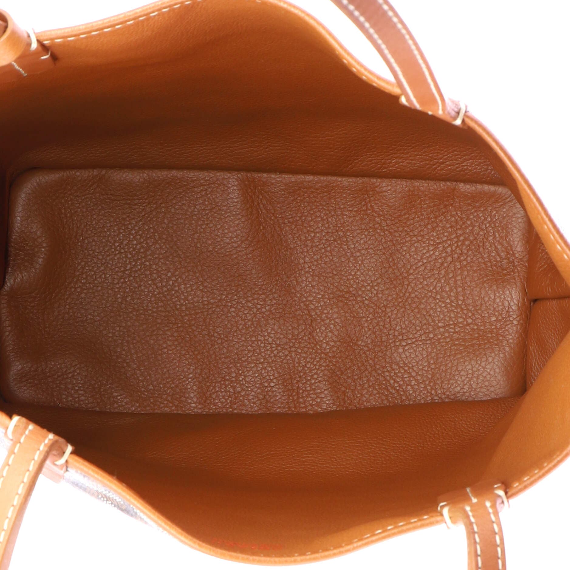 Pre-Owned Goyard Anjou Reversible Tote Coated Canvas Mini, Alternate, color, Brown