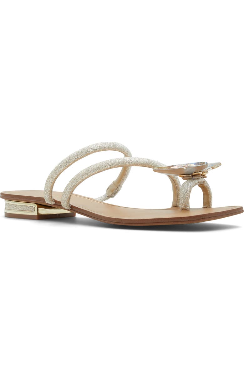ALDO Garberia Crystal Butterfly Sandal, Main, color,