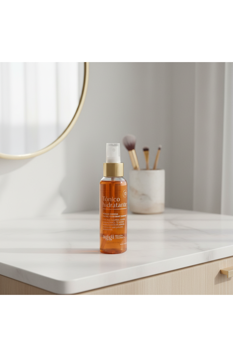 Aggi Beauty Hydrating & Antioxidant Luminous Beauty Essence, Alternate, color, Clear To Light Yellow-Brown