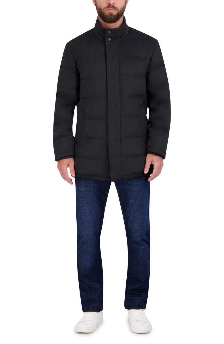 Cole Haan Padded Down Wool Blend Jacket, Alternate, color, 