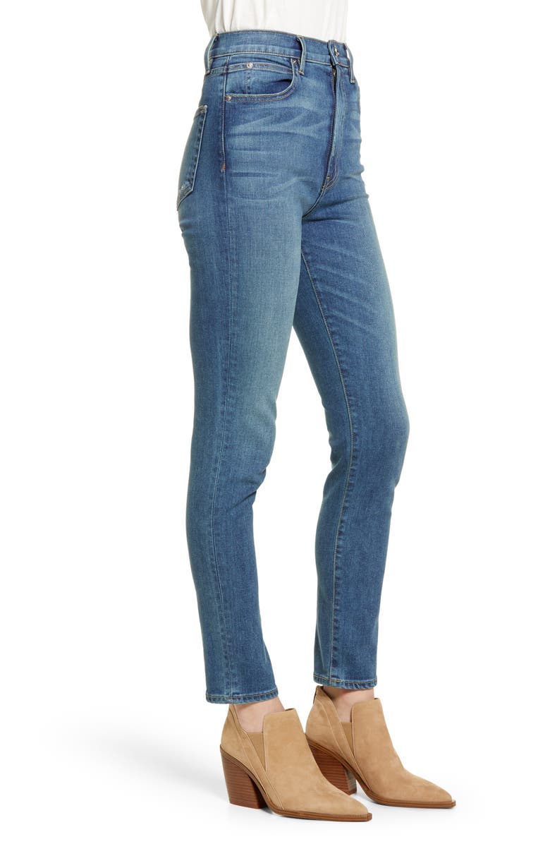 SLVRLAKE Beatnik High Waist Ankle Slim Jeans, Alternate, color, 