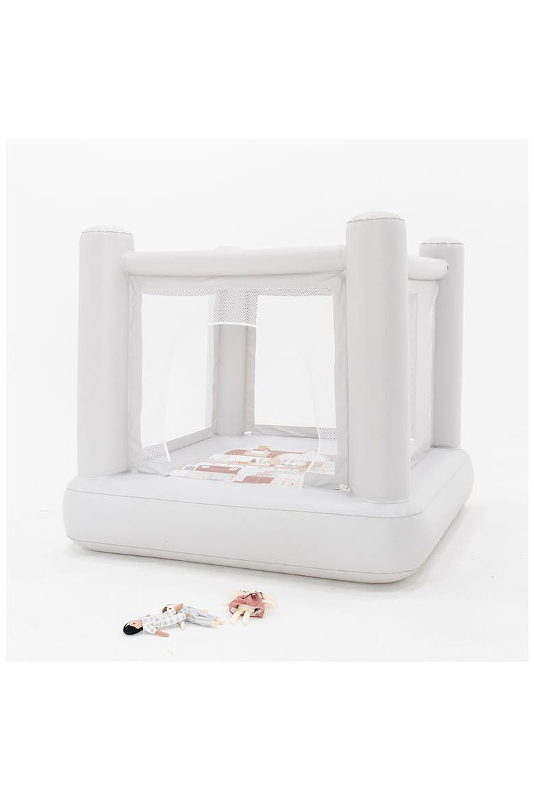 Mini Dollhouse Bounce House, Alternate, color, WHITE