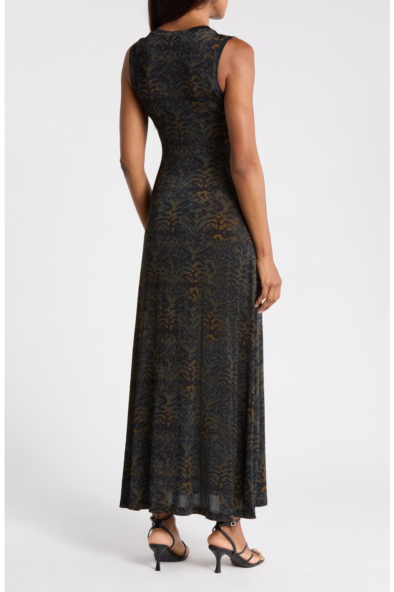 Orla Sleeveless Jersey Maxi Dress, Alternate, color, DESERT JASPER