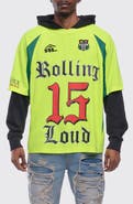 Rolling Loud Victory Jersey Layered Hoodie