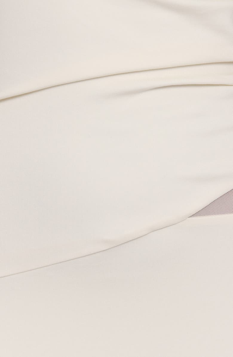 Petal & Pup Edie One-Shoulder Maxi Dress, Alternate, color, Butter Yellow