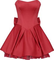 HOUSE OF CB Salome Corset Strapless Minidress