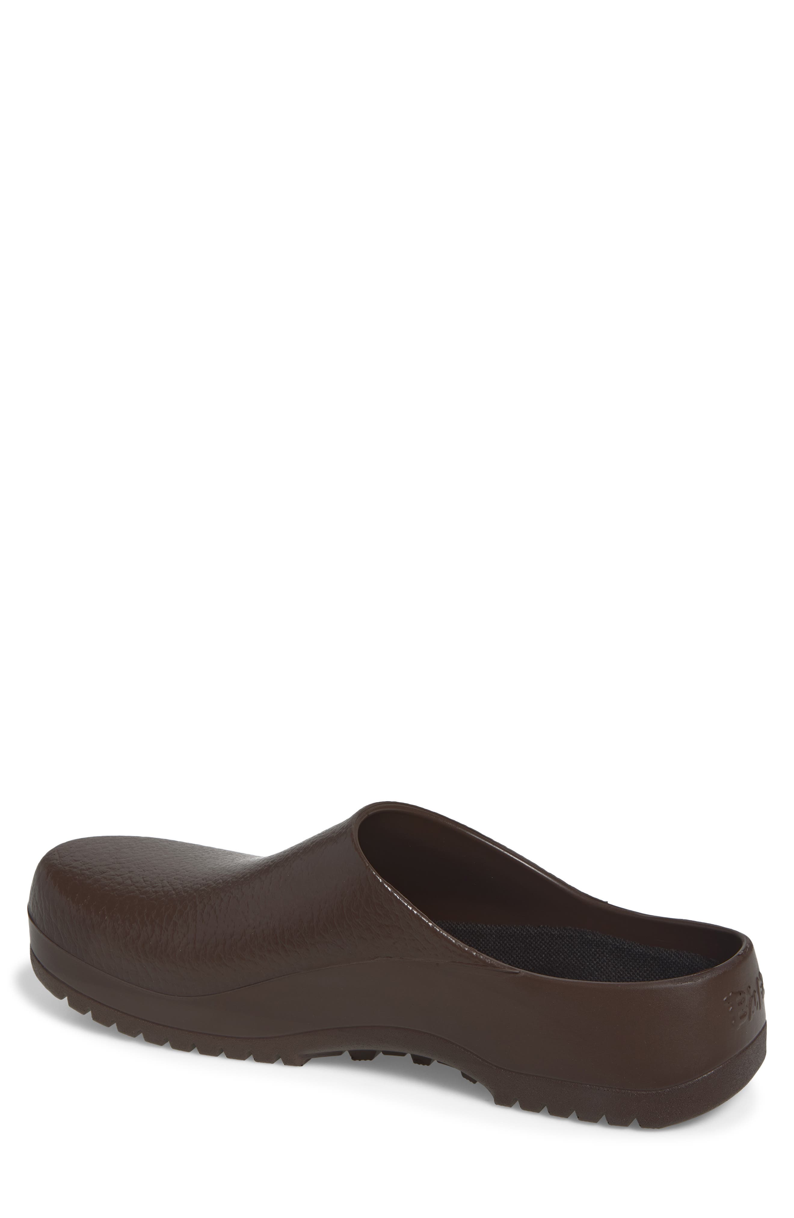 Super Birki Water Resistant Clog, Alternate, color, BROWN