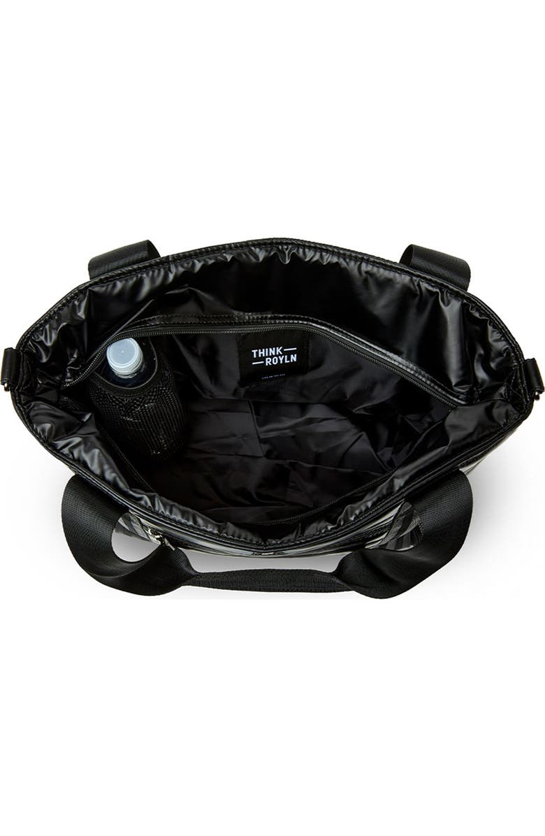 THINK ROYLN Jr. Jetset Wingman Tote Bag, Alternate, color, Pearl Black