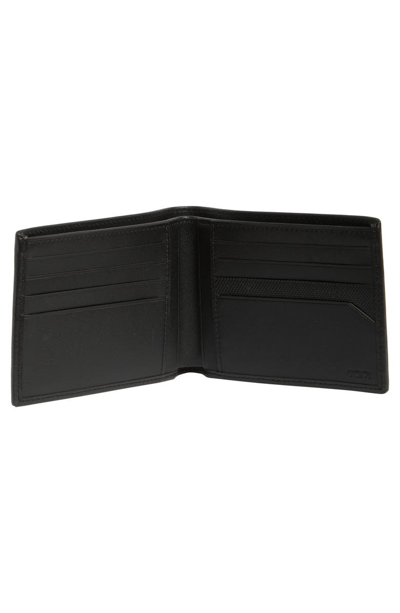 TUMI Double Bifold Wallet, Alternate, color, Black