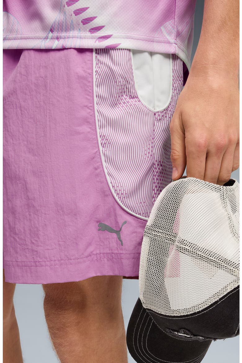 Pumatech-X Relaxed Shorts, Alternate, color, MAUVE POP