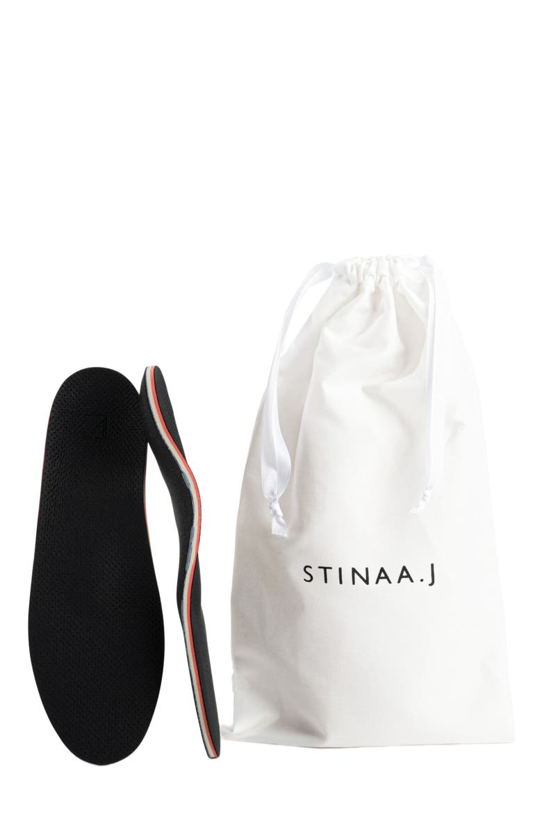 Stinaa.J 5-Bar System Orthopedic Insoles, Alternate, color, Black