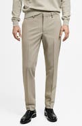 MANGO Superslim Fit Stretch Dress Pants