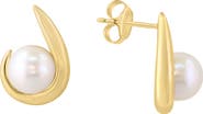 EFFY Gold Plated Pearl Drop Earrings