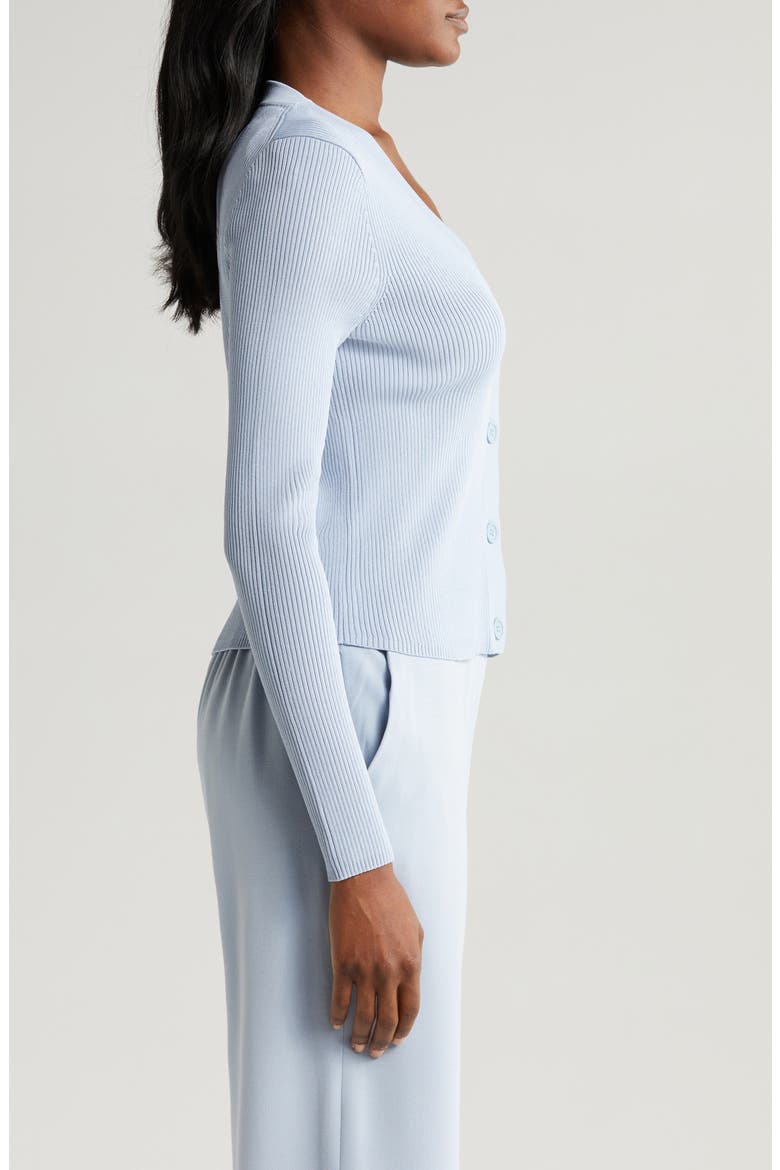 Rib Cardigan, Alternate, color, SLATE BLUE