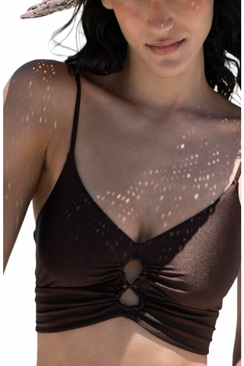Nyanga Bikini Top, Main, color, Dark Brown