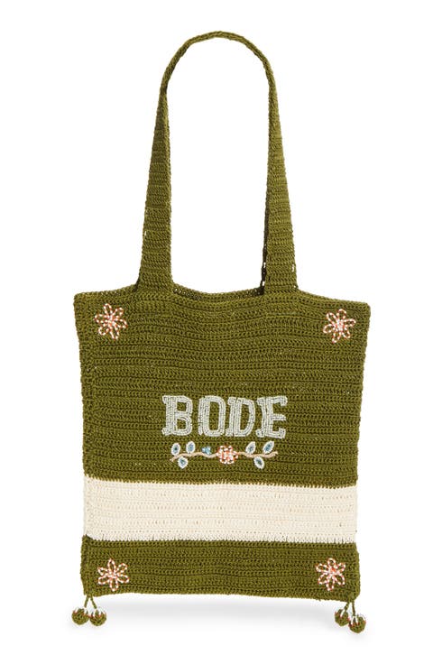 Marsh Beaded Crochet Tote