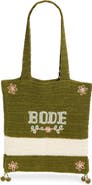 Bode Marsh Beaded Crochet Tote