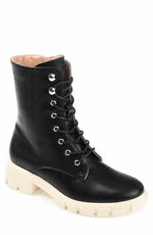 Journee Collection Madelynn Lug Sole Combat Boot