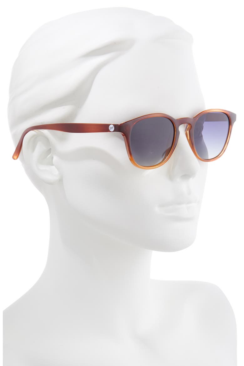 Yuba 48mm Polarized Sunglasses, Alternate, color, CARMEL OCEAN