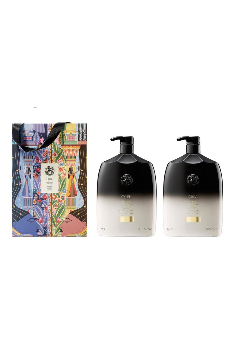 Oribe Gold Lust Liter Set USD $366 Value, Main, color, 