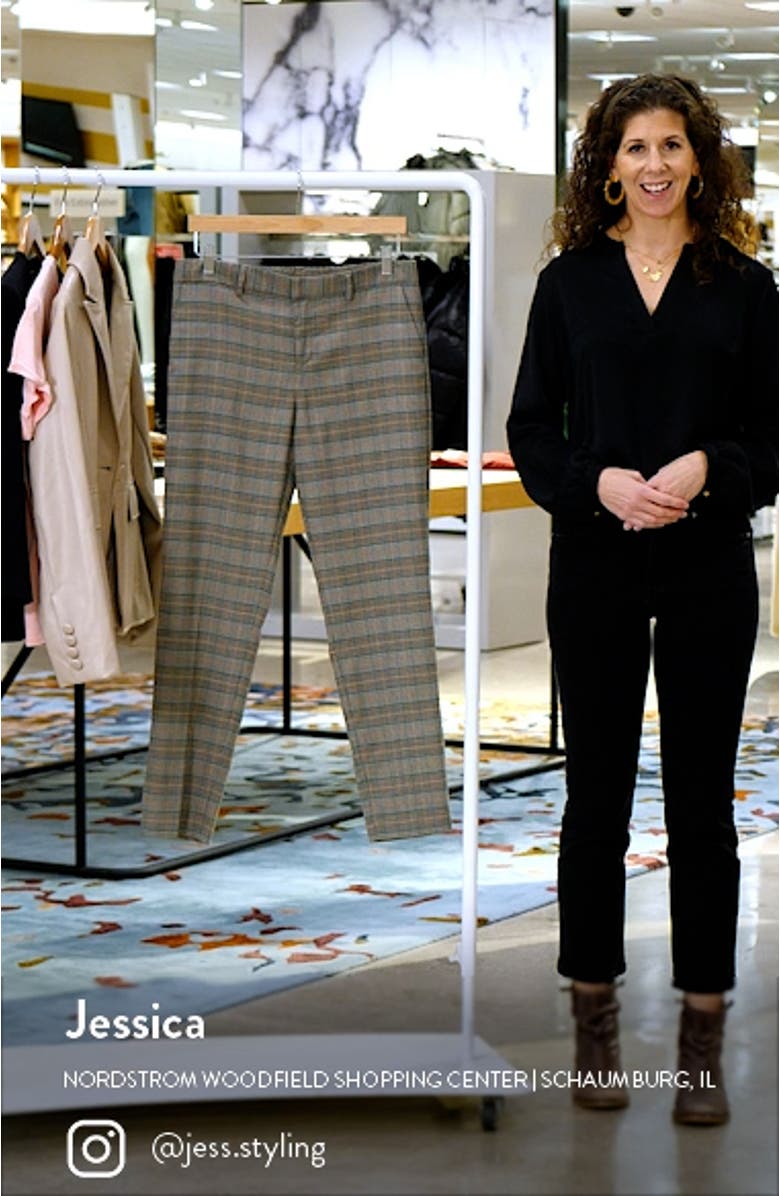 Plaid Ankle Trousers, sales video thumbnail