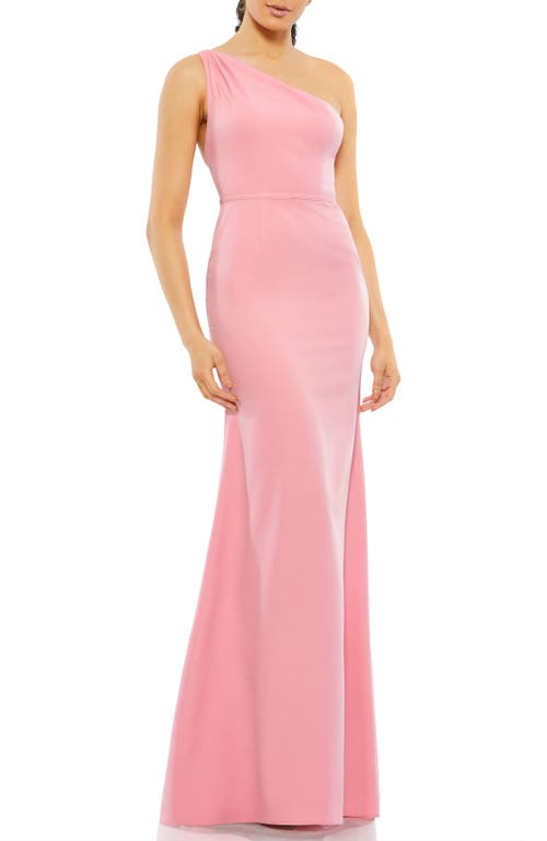 Mac Duggal A-line Gown In Rose Pink