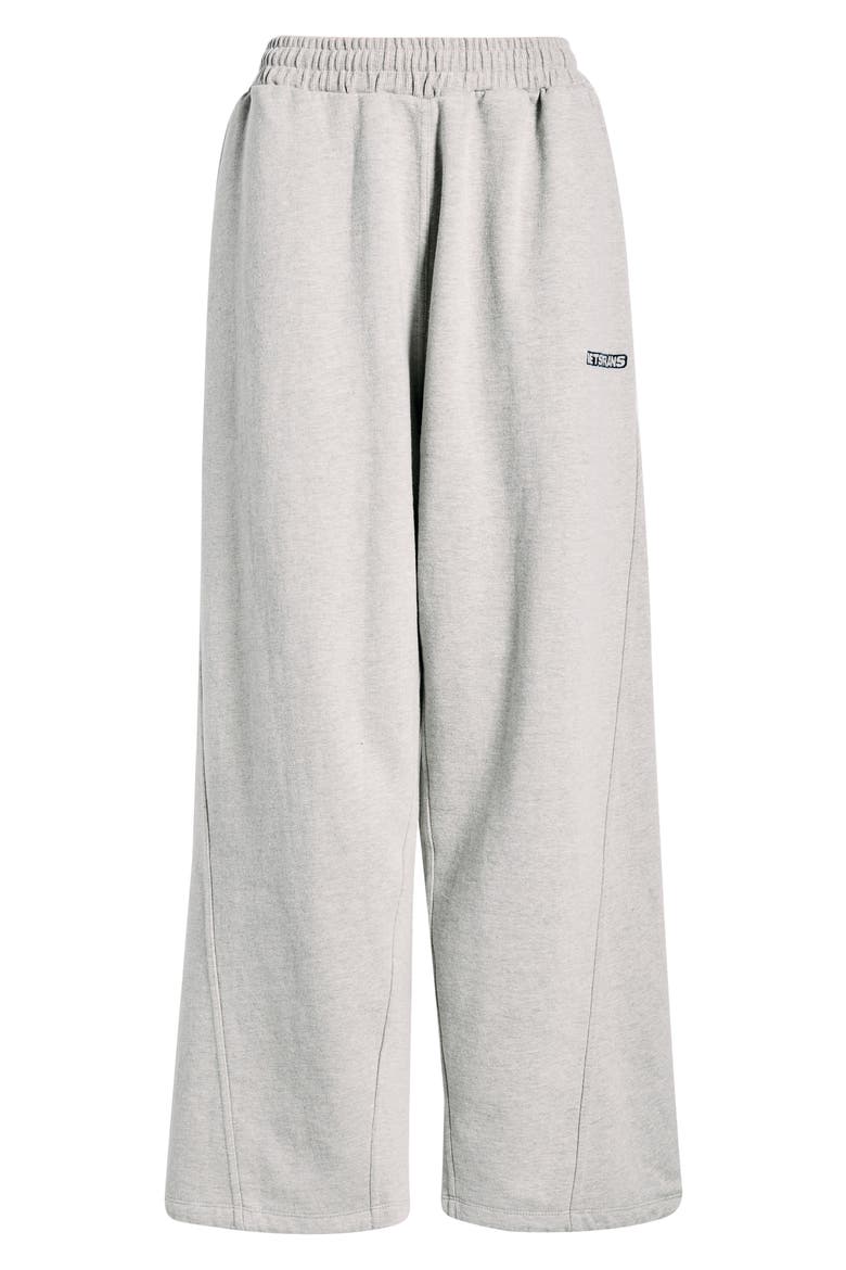 Big Simmi Wide Leg Sweatpants, Alternate, color, GREY