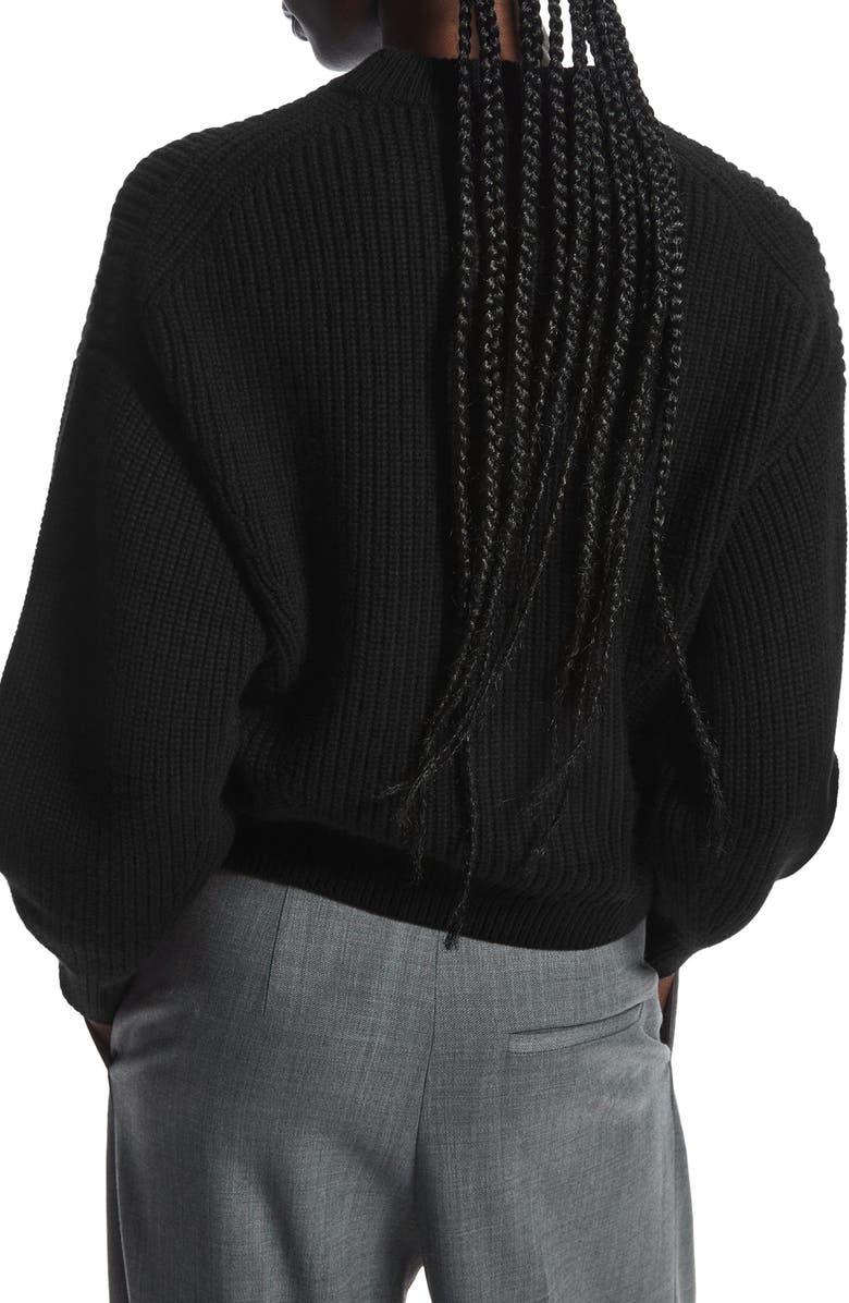 COS Relaxed Fit Wool & Cashmere Sweater, Alternate, color, 