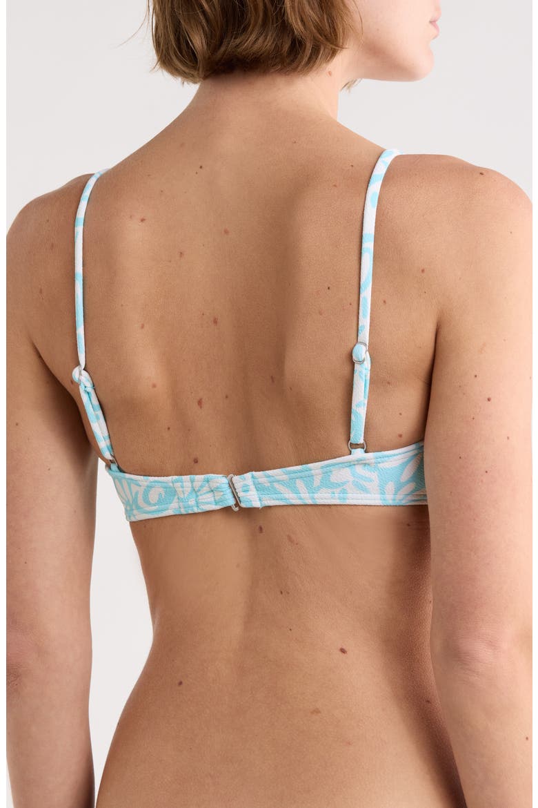 Mila Happy Dance Bralette Bikini Top, Alternate, color, SHADY SKY