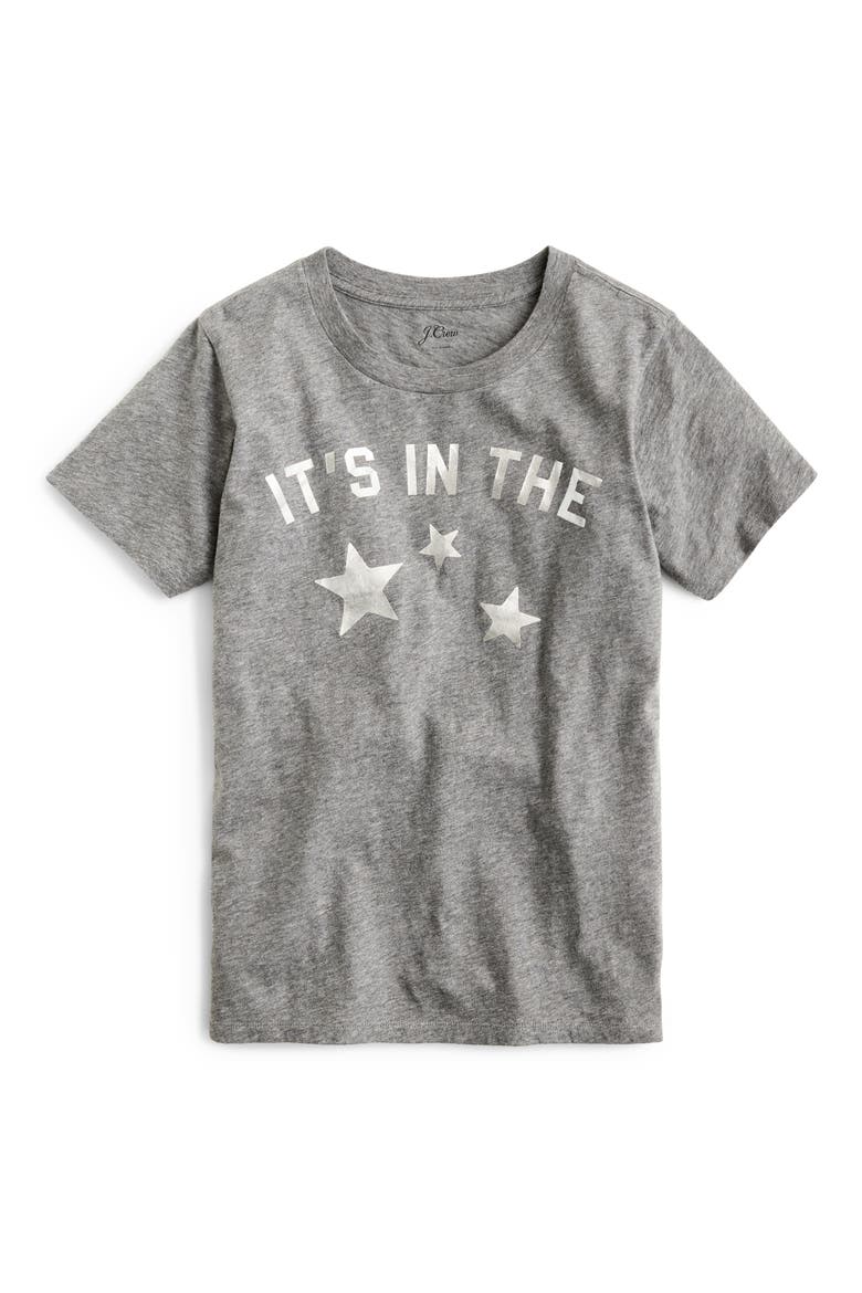 It's in the Stars Tee, Alternate, color, HEATHER GRAPHITE