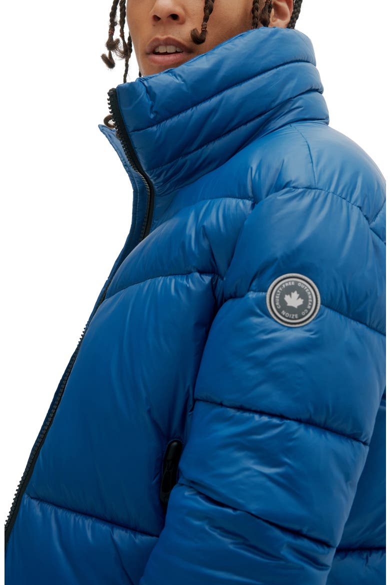 Kobe Insulated Puffer Coat, Alternate, color, STEEL