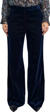 GERARD DAREL Mya Velvet Wide Leg Pants