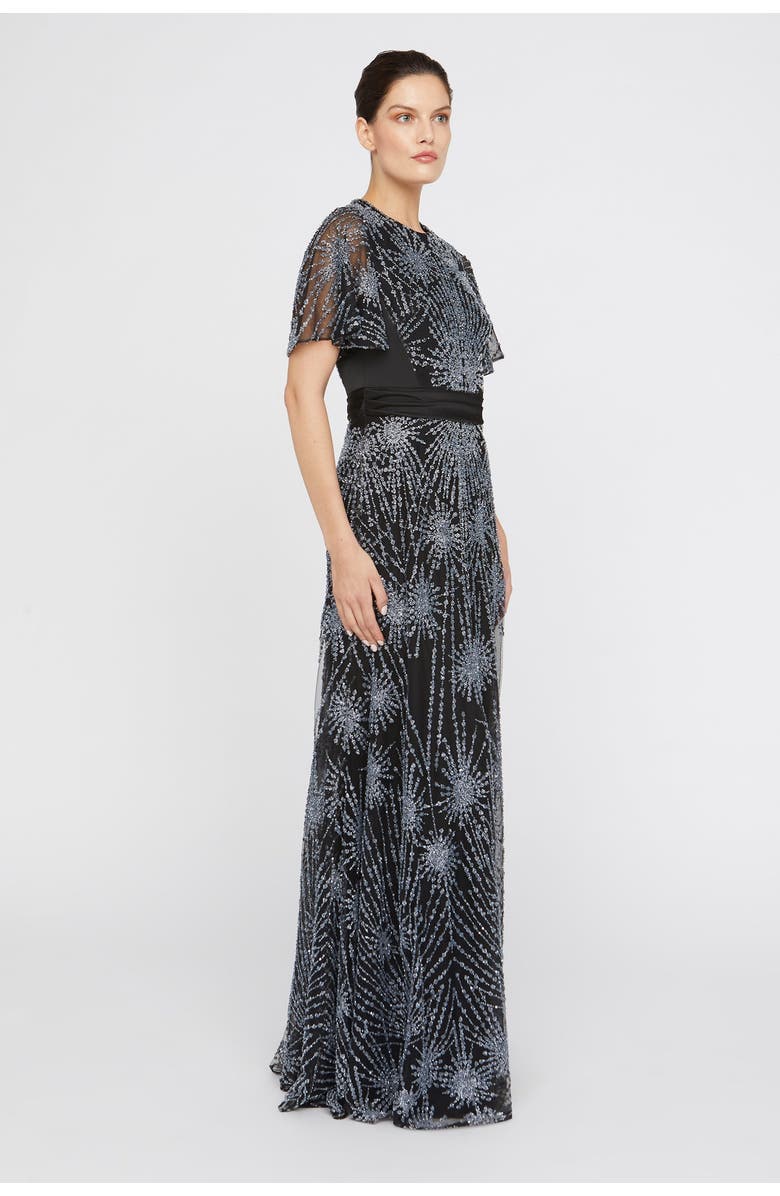 Theia Lavina Beaded Gown, Alternate, color,