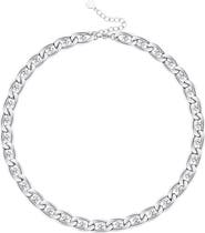 Mazin Jewels Chain Link Necklace