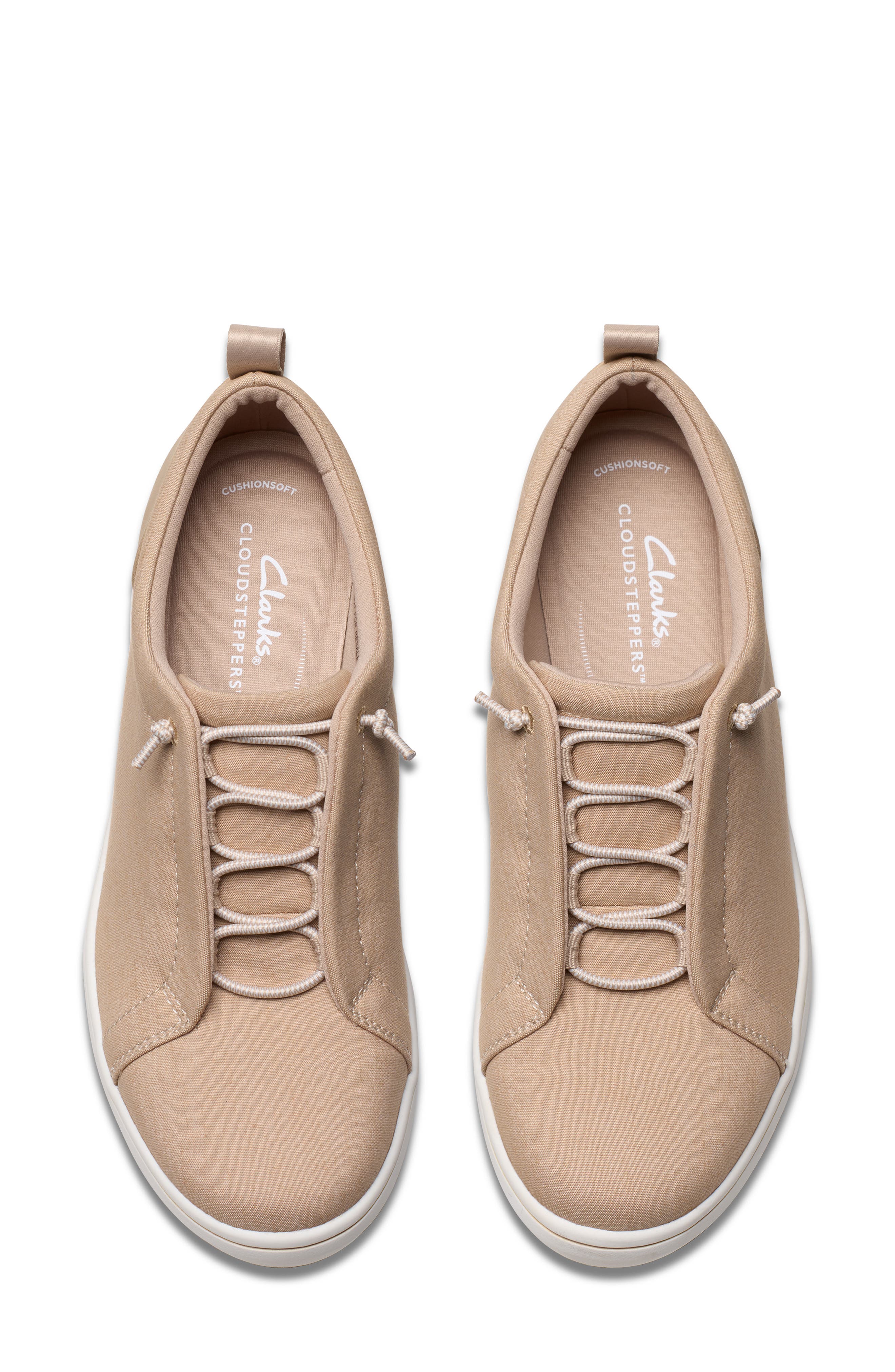 Clarks<sup>®</sup> Breeze Sky Sneaker, Alternate, color, Sand