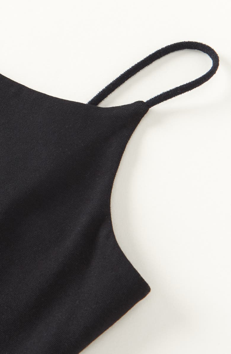 Nordstrom Kids' Core Cotton Camisole, Alternate, color, Black