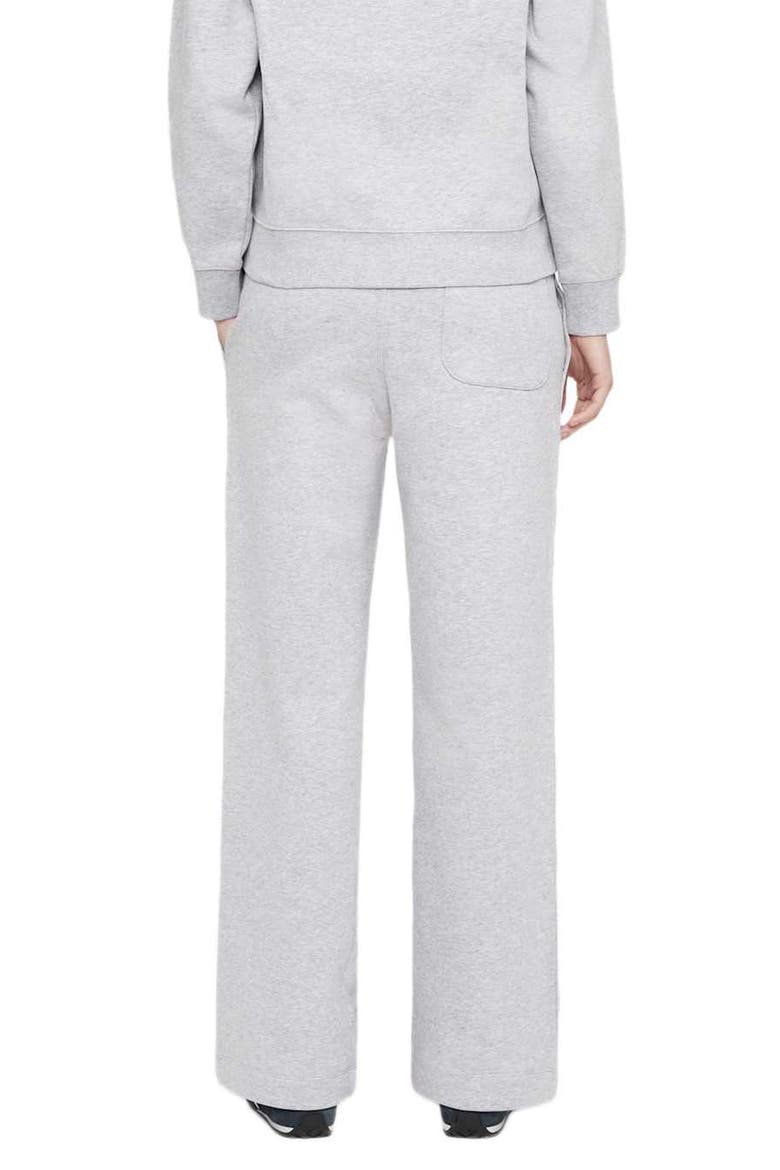 Lily Wide Leg Sweatpants, Alternate, color, GREY MARL