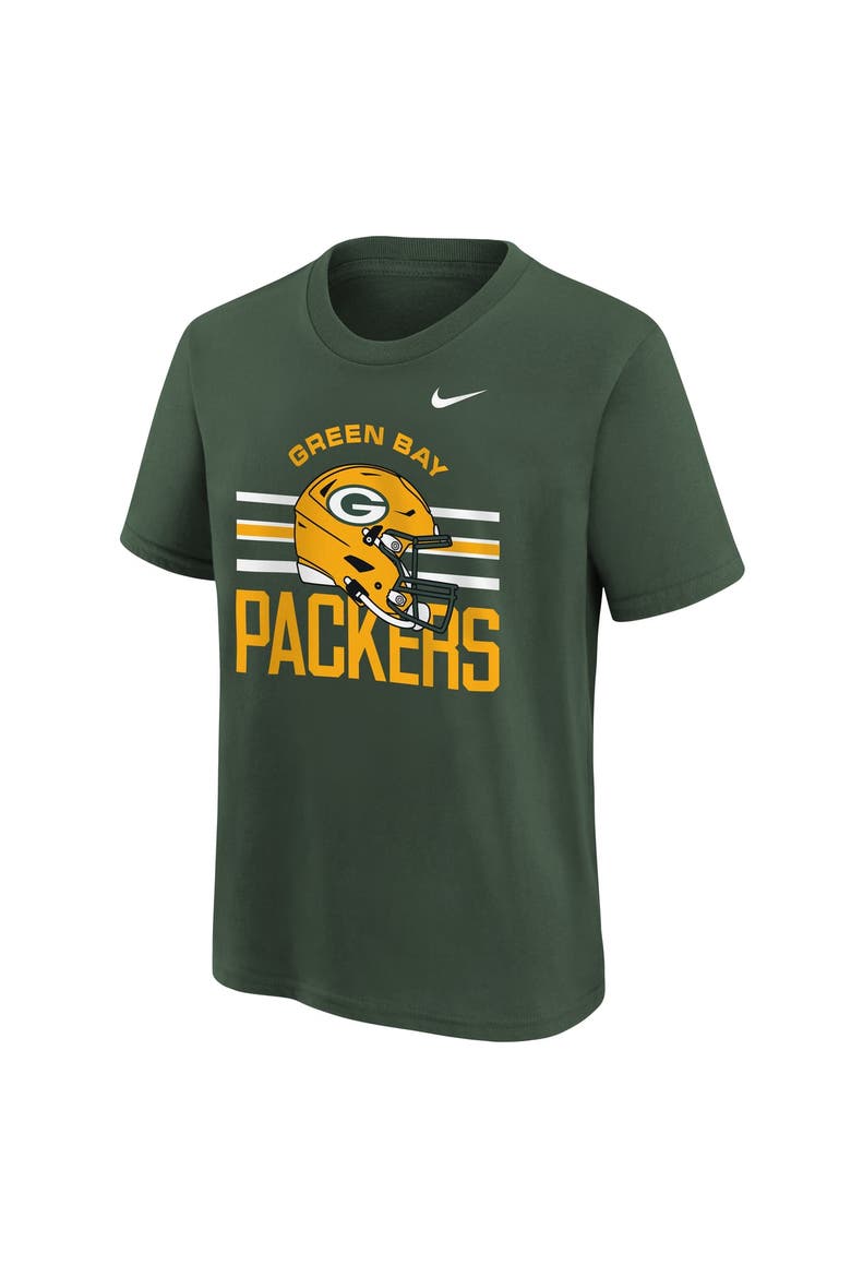 Youth Nike  Green Green Bay Packers Team Issue T-Shirt, Main, color, Green