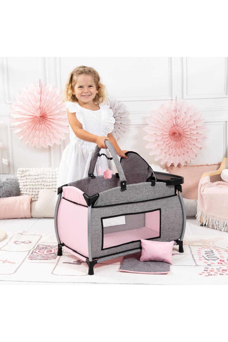 Doll Multi-Bed Care Center Fits 18" Dolls, Ages 3+, Alternate, color, Multicolored