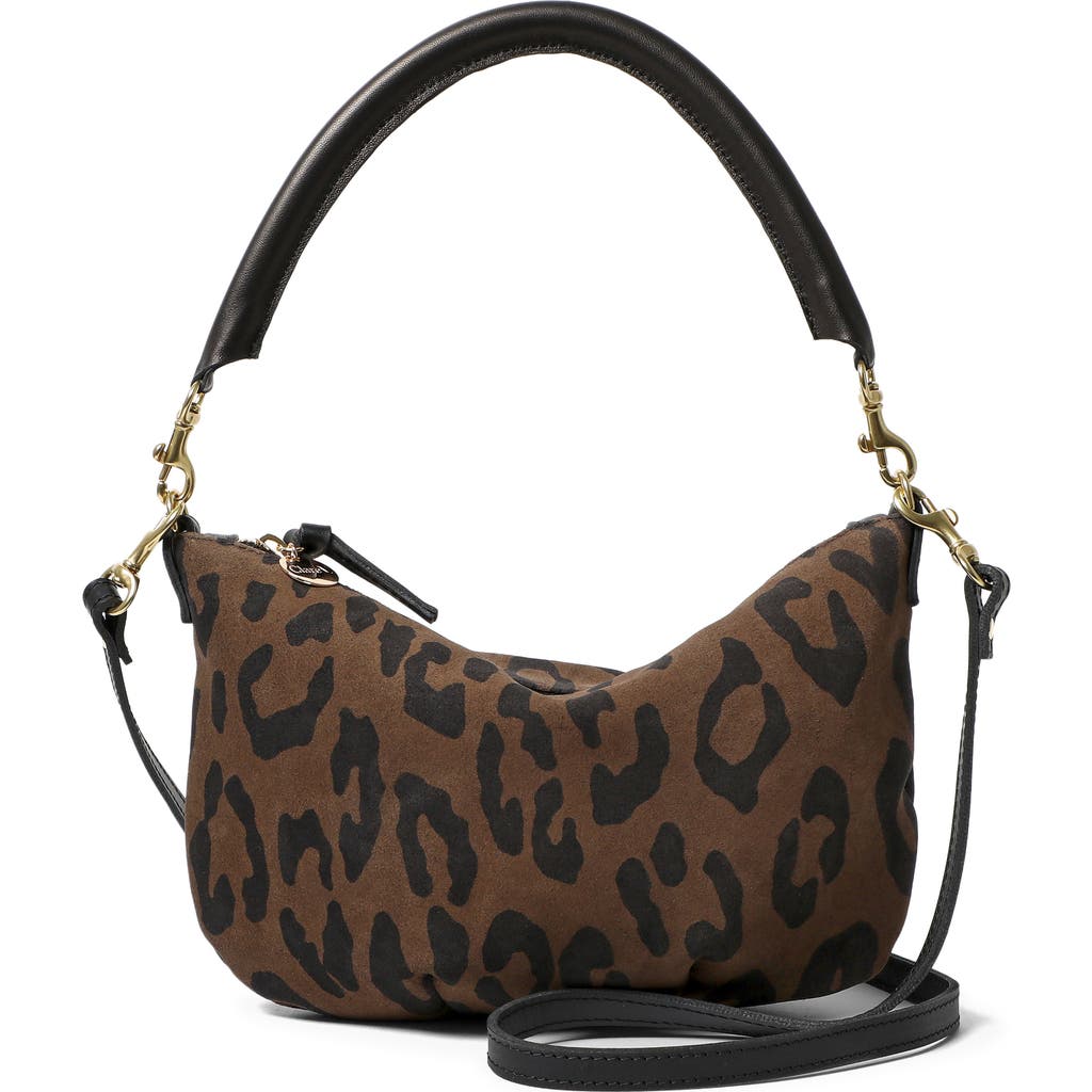 Clare V . Petit Moyen Woven Messenger Bag In Brown